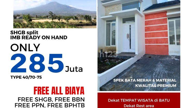 Rumah Konsep Villa Strategis View Pegunungan di Griyatama Malang 2