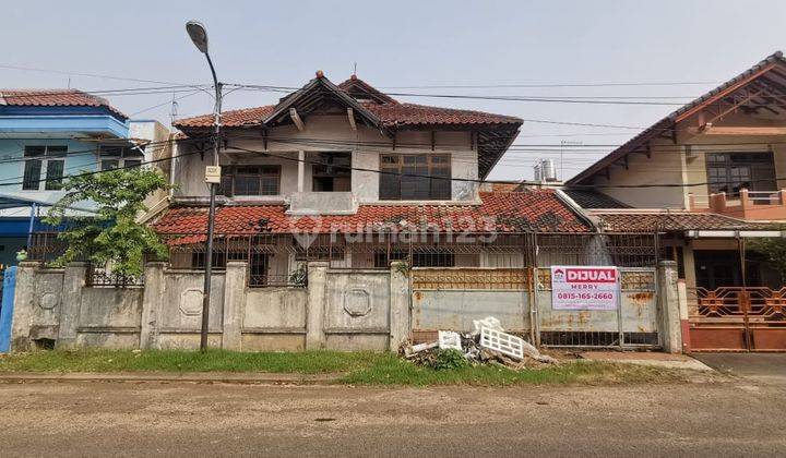 Dijual Cepat 2 Rumah Tua Harapan Regency Turun Harga 600m2 Hitung , Masih Nego