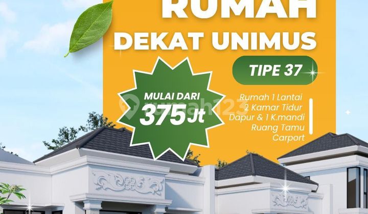 Rumah Dekat Kampus , Rumah Sakit Di Sambiroto Tembalang Semarang 1