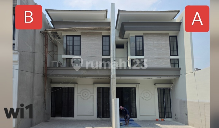 Dijual Rumah 4 Unit Baru Gress Taman Pondok Indah Wiyung