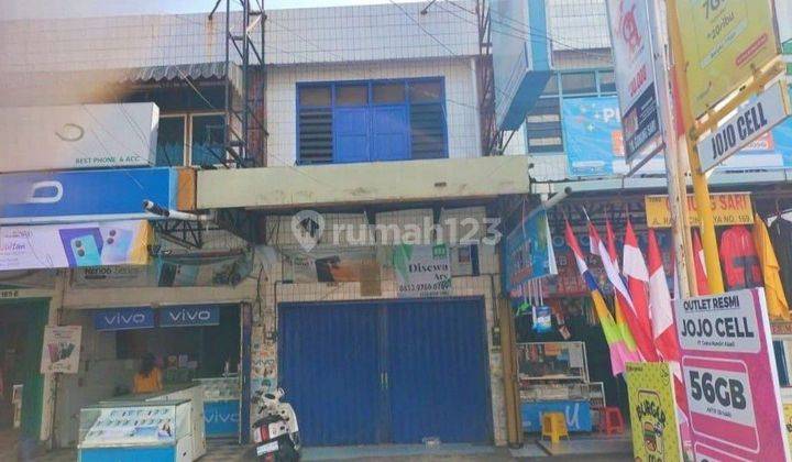 Disewakan Ruko 2 lantai di Jl. Rappocini raya strategis Sudah Renovasi 1