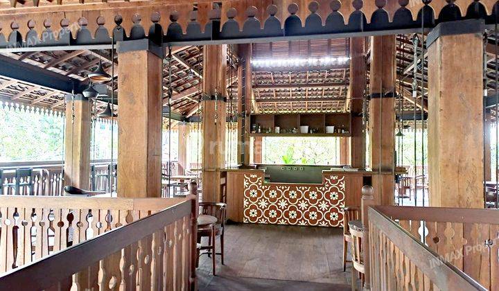 TANAH DAN BANGUNAN BAGUS FULL KAYU MERBAU UTUH FULL FURNISHED  10