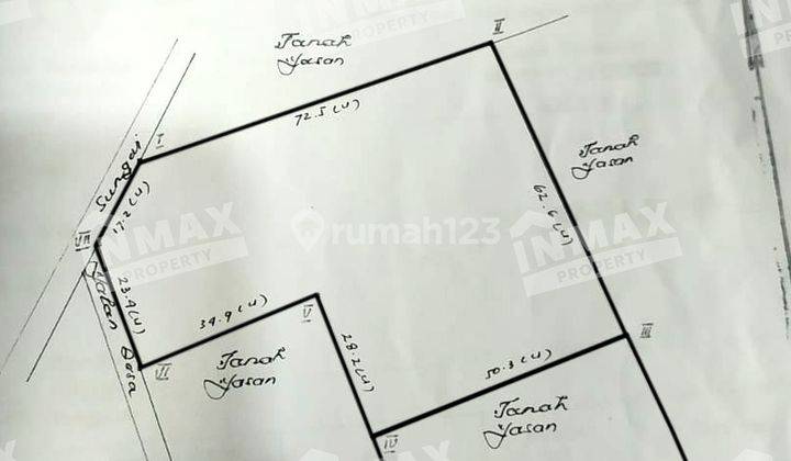 TANAH LUAS ADA BANGUNAN DAN GUDANG AKSES TRUK DI JATILENGGER  5