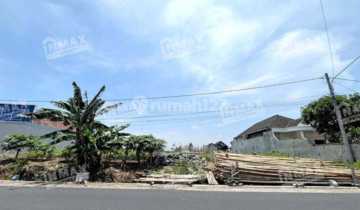 TANAH LUAS JALAN LANG LANG,SINGOSARI MALANG,LEBAR DEPAN 30 METER 1