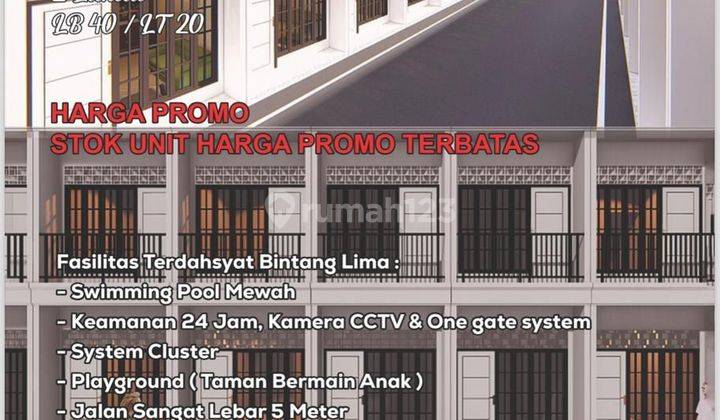 Rumah Baru Modern Termurah Dalam Komplek Di Condet Jakarta Timur 1