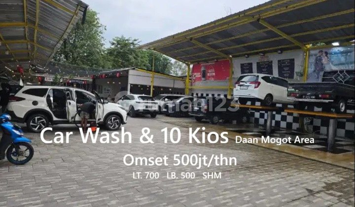 Pohon Duit Car Wash Dan 10 Kios Area Daan Mogot Jakarta Barat