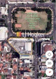 Dijual Lahan bangunan Pertokoan Simpang Lima Semarang 7959 sta  1