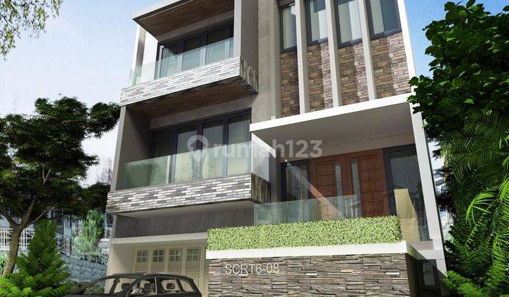 Dijual Rumah Baru 3 Lantai 5 Kamar SHM Gading Serpong Tangerang 1