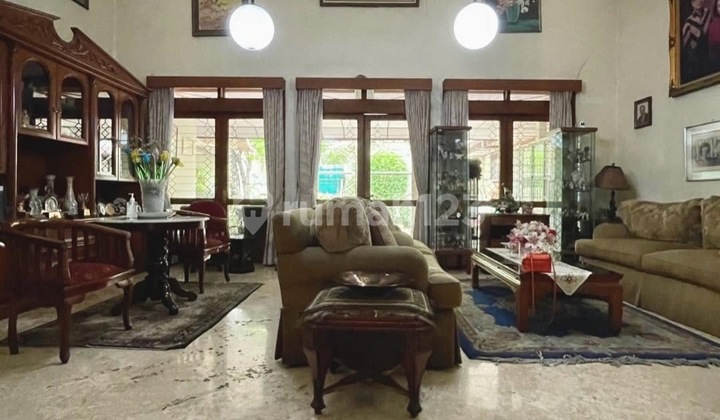 Pondok Indah - [For Sale]: Rumah Layak Huni Hitung Tanah, Dalam Komplek Elit 4