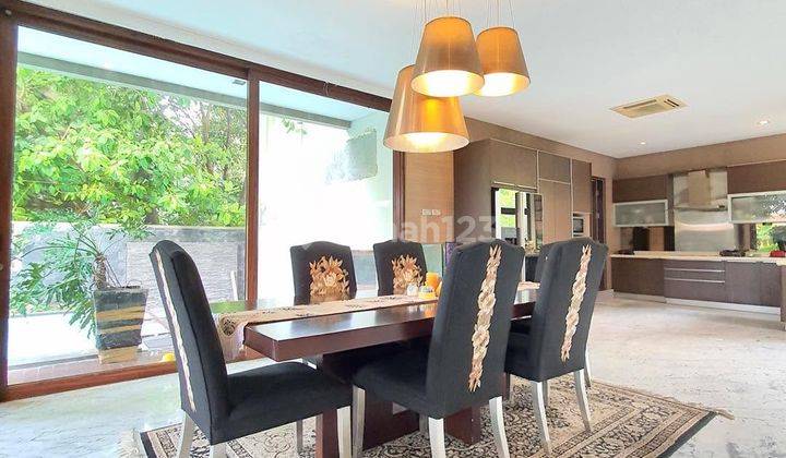 Permata Hijau - [for Sale]: Rumah Modern Tropical Dalam Kompleks, Posisi Hoek Dua Kavling Jadi Satu 6