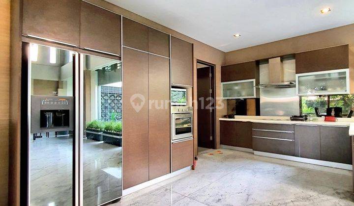 Permata Hijau - [for Sale]: Rumah Modern Tropical Dalam Kompleks, Posisi Hoek Dua Kavling Jadi Satu 7