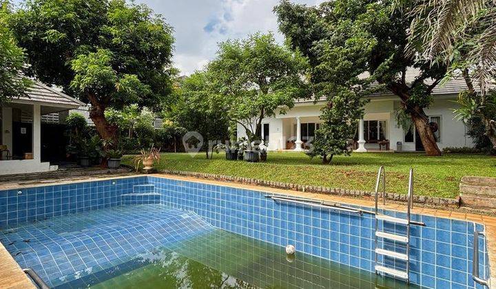 House For Sale - [cipete]rumah 1 Lantai Terawat, Tanah Luas, Halaman Hijau Dan Swimming Pool 10