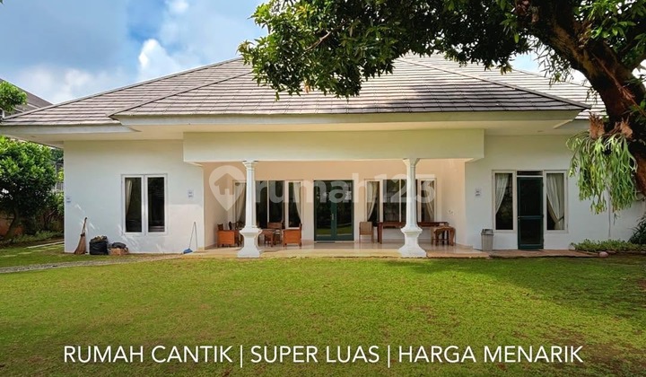 House For Sale - [cipete]rumah 1 Lantai Terawat, Tanah Luas, Halaman Hijau Dan Swimming Pool 2