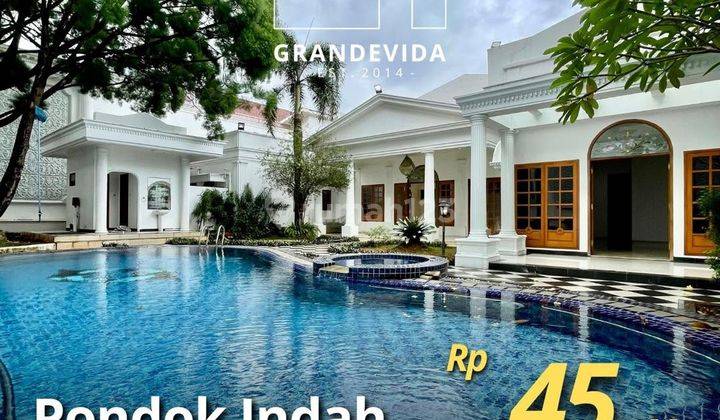 Rumah Mewah Classic, Fully Renovated Di Pondok Indah Jakarta Selatan 1