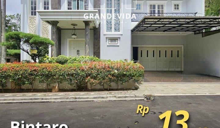 Rumah Classic, Dalam Komplek Besar, Private Pool Di Bintaro Tangerang Selatan 1