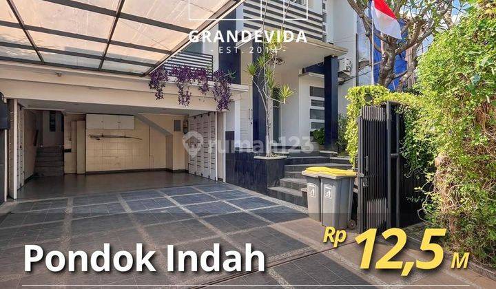 Dijual Rumah Pondok Indah Rumah Terawat Dan Siap Huni  1