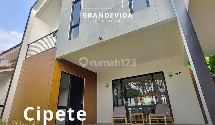 Cipete for Sale Rumah Resort Style, Dalam Compound, Bangunan 2 Lantai Siap Huni. 1