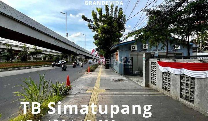 Tanjung Barat for Sale Zona Komersil ungu Di Pinggir Jalan Raya, Cocok Untuk Investasi, Restoran, Kantor, Klinik.