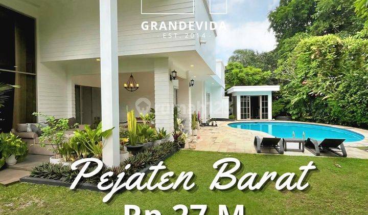 Dijual Rumah Pejaten Tanah Luas Ada Swimming Pool 1