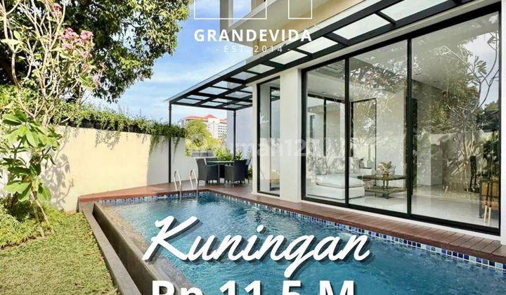 Dijual Rumah Dekat Patra Kuningan Dengan Private Pool 1