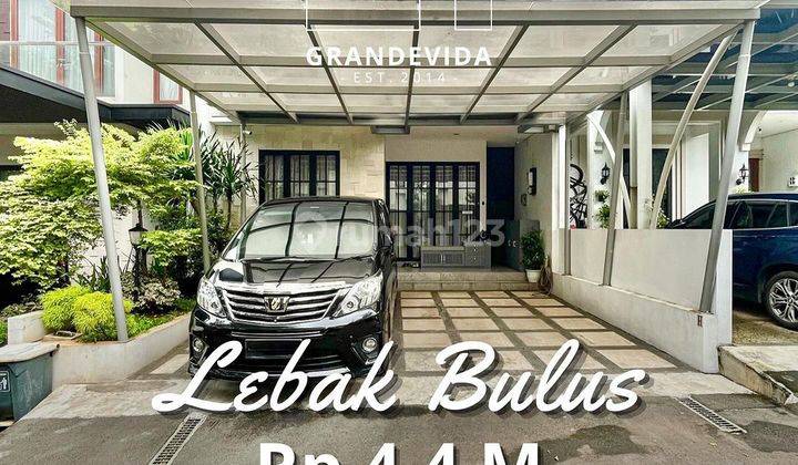 Dijual Rumah Cantik Terawat Dalam Townhouse Lebak Bulus 1