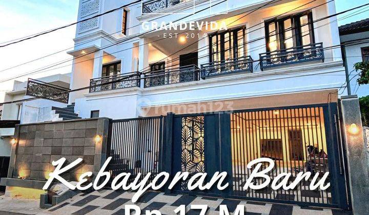 Dijual Rumah Brand New Kebayoran Baru 1