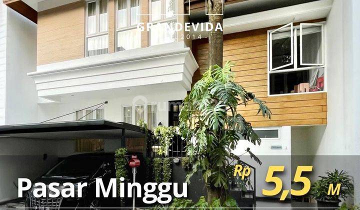 Dijual Rumah Pasar Minggu Siap Huni Semi Furnished 1