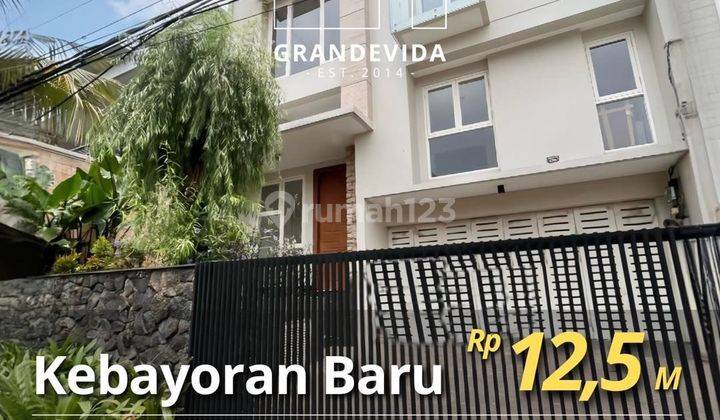 Dijual Rumah Strategis Siap Huni Lingkungan Aman Kebayoran Baru 1