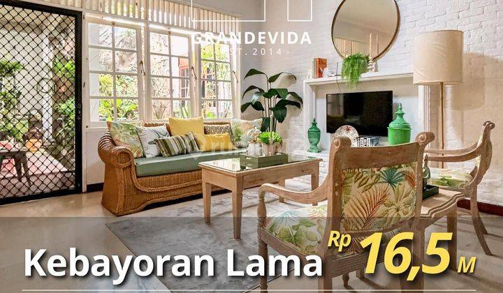 Dijual Rumah Kebayoran Lama Lingkungan Tenang 1