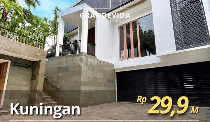 Dijual Rumah Kuningan Jalanan Lebar Kawasan Elit 1