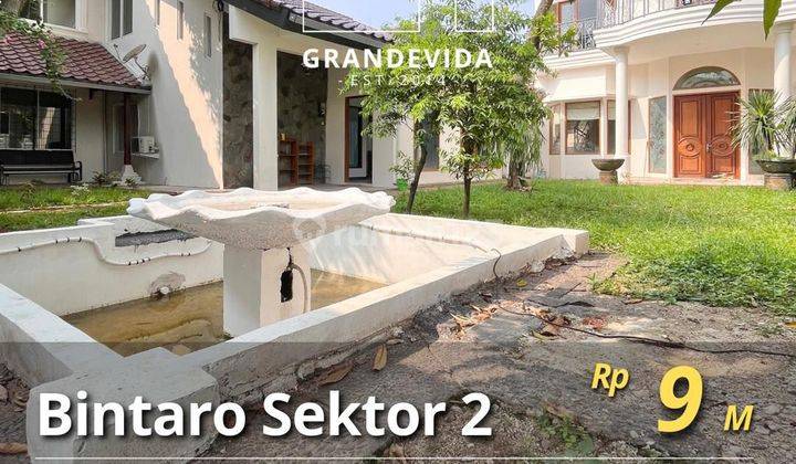 Dijual Rumah Bintaro Sektor 2 Hidden Gem Asri Dan Nyaman 1