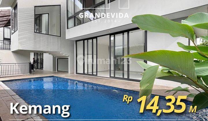 Dijual Rumah Kemang Sangat Terawat Dan Siap Huni 1