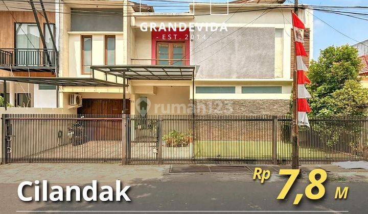 Dijual Rumah Cilandak Lokasi Strategis Jalan Depan Besar 1