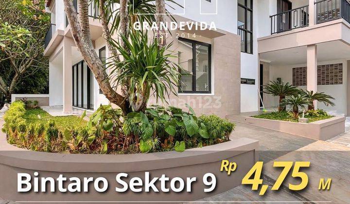 Dijual Rumah Bintaro Sektor 9 Bangunan 2 Lantai 1