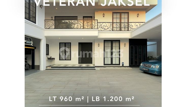 House For Sale - [bintaro Veteran] Rumah Mewah, Sangat Terawat Dan Siap Huni, Semi Furnished