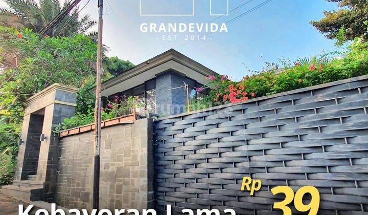 Permata Hijau - [for Sale]: Rumah Modern Tropical Dalam Kompleks, Posisi Hoek Dua Kavling Jadi Satu 1