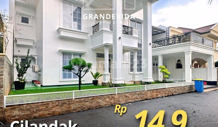 Cilandak / Margasatwa - [for Sale]: In Complex, Newly Renovated Modern Classic House