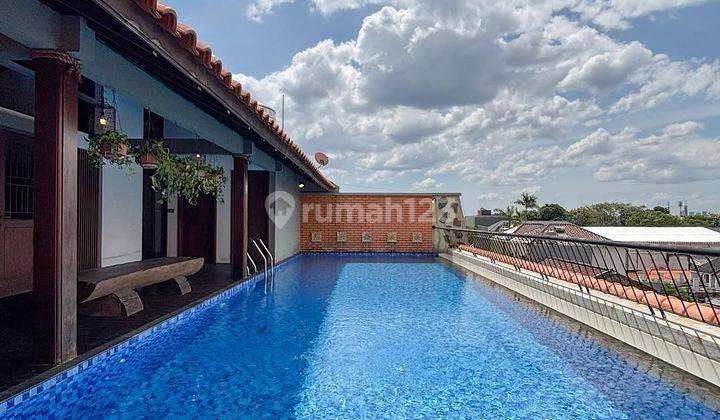Permata Hijau - [for Sale]: Bangunan 4 Lantai, Swimming Pool, Bangunan Besar 9