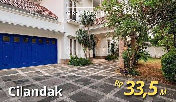 Dijual Rumah Cilandak Bangunan Besar Private Pool  1