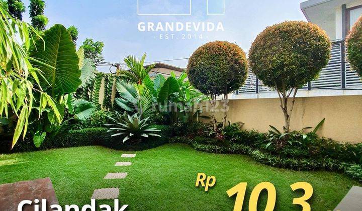 Rumah Siap Huni Ada Private Pool Dan Lokasi Strategis di Cilandak 1