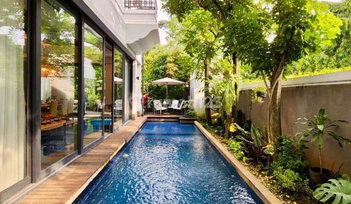 Dijual Rumah Pejaten Barat Private Pool Mezzanine Furnished  2