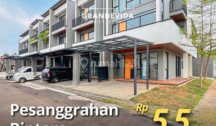 Dijual Townhouse Bintaro Dekat Akses Tol Design Modern Classic 1