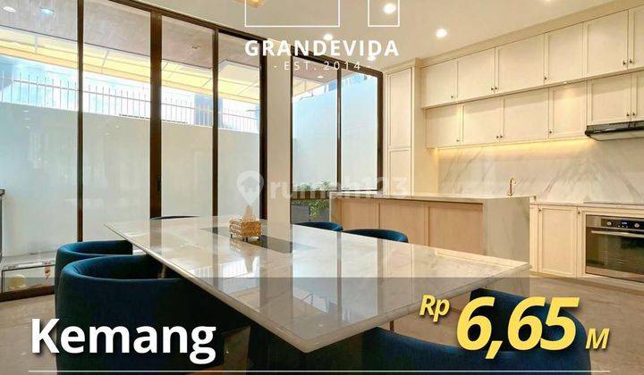 Dijual Rumah Kemang Lantai Plus Rooftop 1