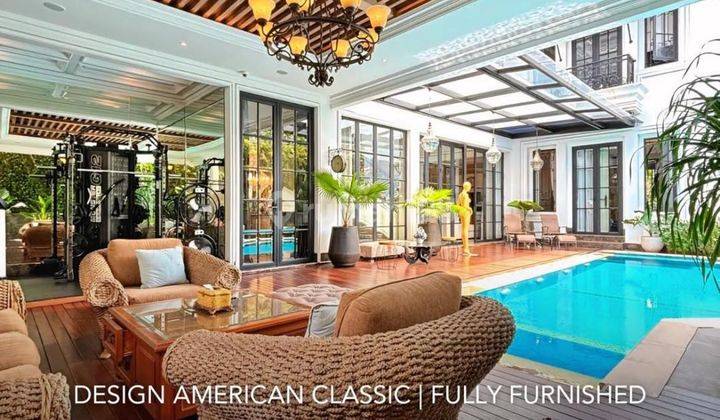 Kemang - [for Sale]: Brand New House, Design American Classic Mewah, Fully Furnished 1