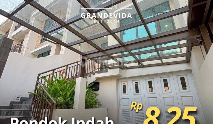 Pondok Indah - [for Sale]: Cluster Elit Developer Ternama, Bangunan Baru Siap Huni 1