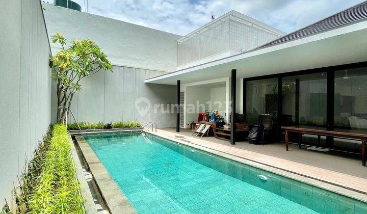 Dijual Rumah Ampera Kemang Rumah Baru Design Tropis  2