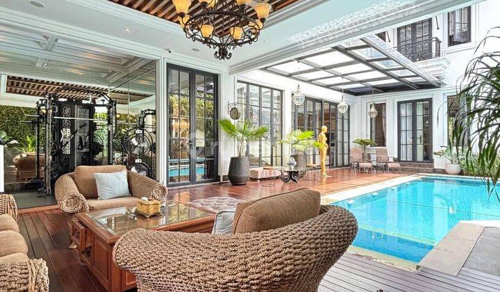Kemang - [for Sale]: Brand New House, Design American Classic Mewah, Fully Furnished 10