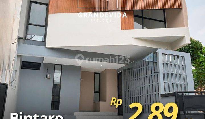 Bintaro Sektor 9 - [for Sale]: Bangunan Baru 2 Lantai Siap Huni, Dalam Komplek, Indent Unit 1