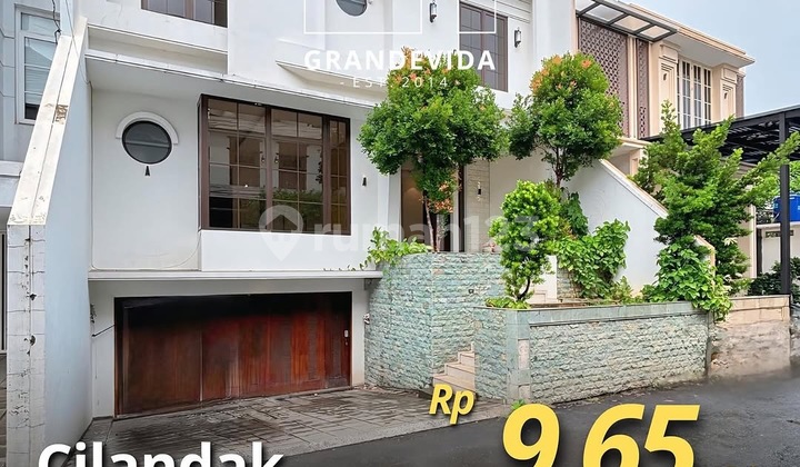 Cipete / Cilandak - [for Sale]: Bangunan Baru 2 Lantai, Dekat Mrt Station, Private Pool