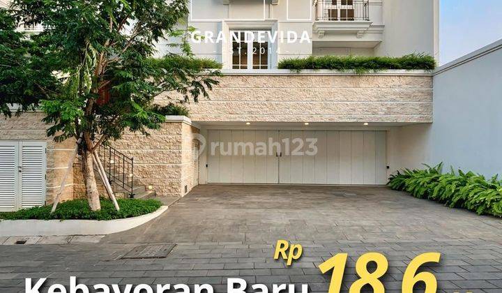 KEBAYORAN BARU - [FOR SALE]: TOWNHOUSE MEWAH, LOKASI PREMIUM KARYA ARSITEK TERNAMA 1